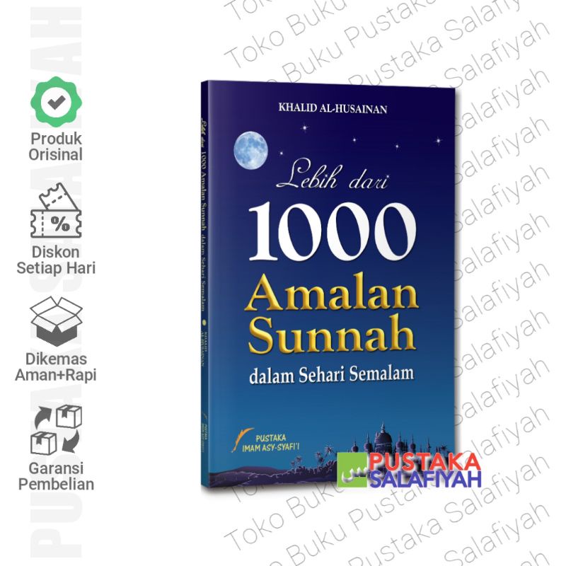Jual Buku Lebih Dari 1000 Amalan Sunnah Dalam Sehari Semalam Pustaka
