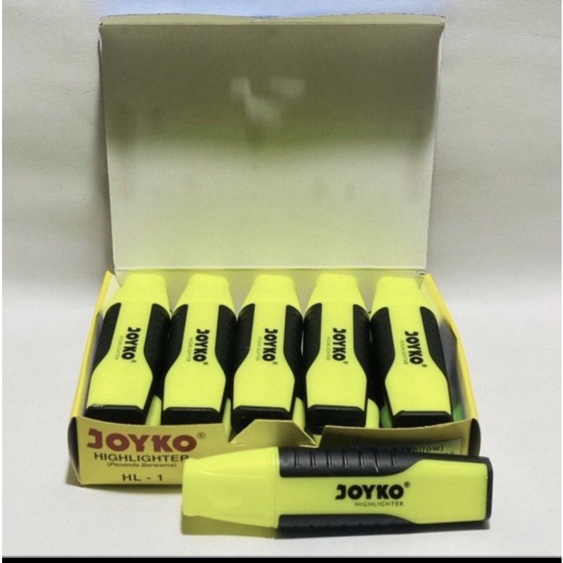 Jual HIGHLIGHTER / STABILO JOYKO / PENANDA JOYKO / 1 BOX ISI 10 PCS ...