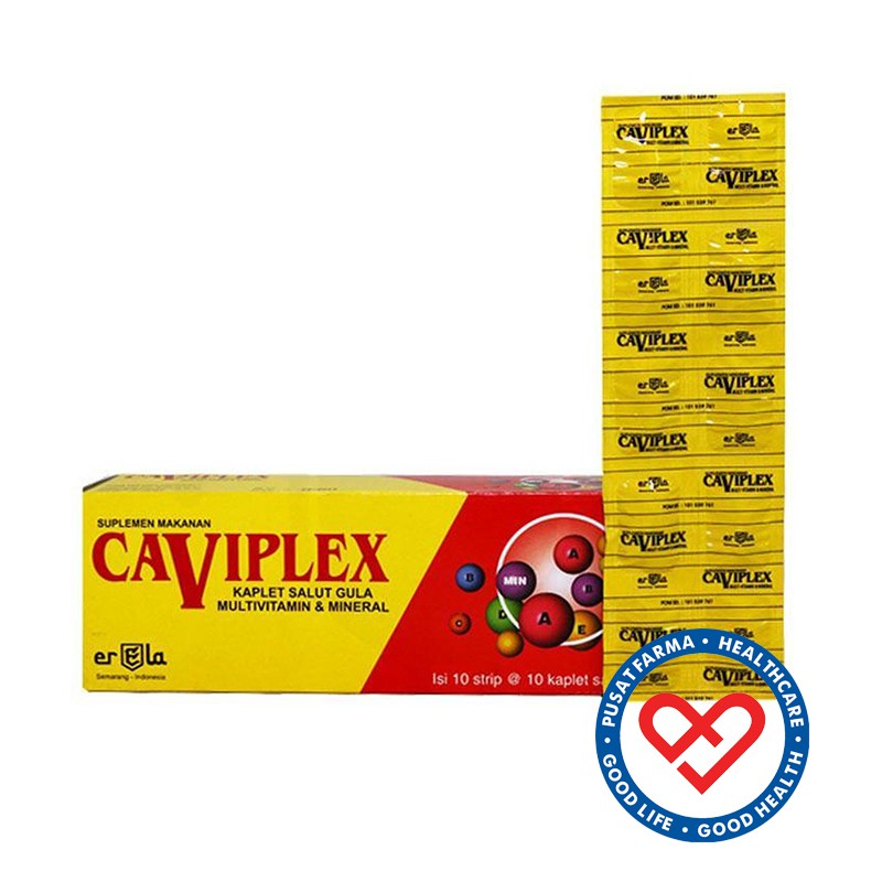 Jual Erela Caviplex Suplemen Vitamin Mineral Ibu Hamil dan Lansia ...