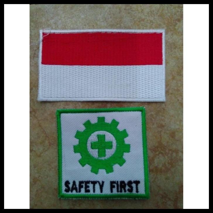 Jual Logo Safety Bendera K3 Dan Bendera Merah Putih Emblem Bet Logo K3