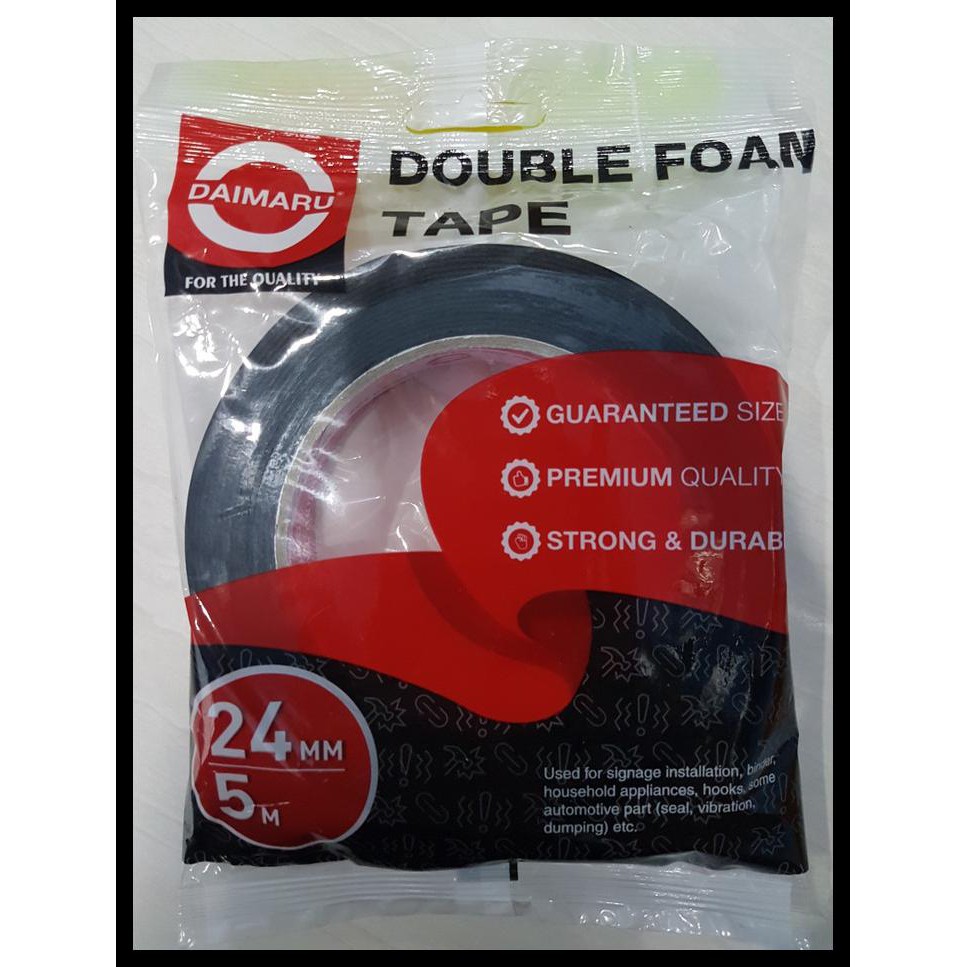 Jual Double Tape Busa Foam Tape Daimaru Inch Mm M Dobel Tip