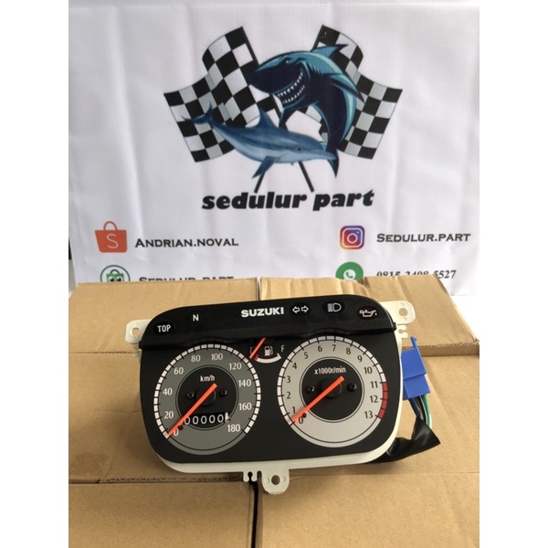 Jual SPEEDOMETER SATRIA 2 TAK SATRIA HIU MALAYSIA LSCM | Shopee Indonesia