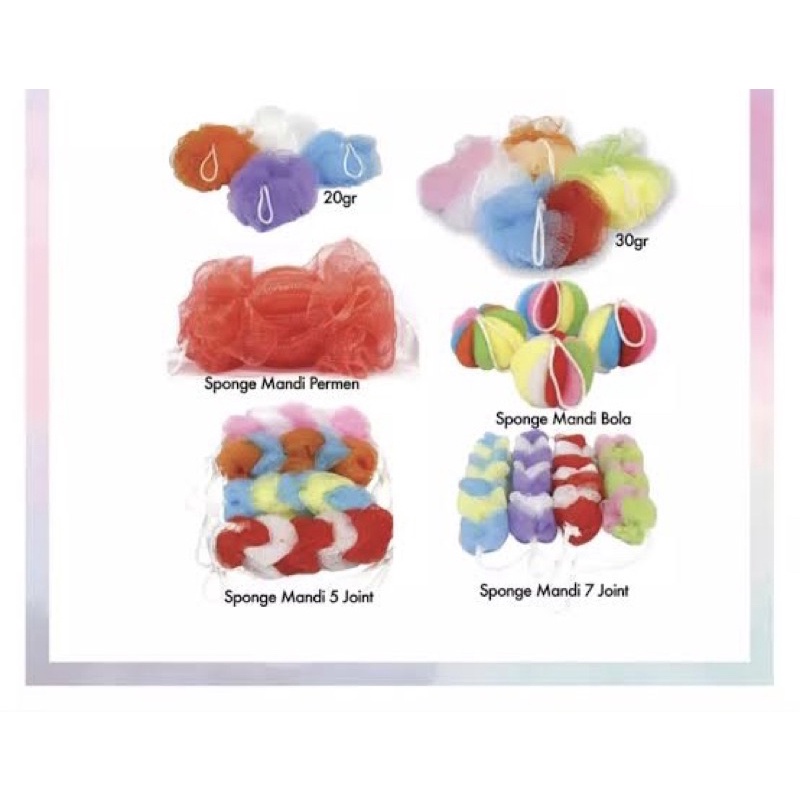 Jual i} SALSA sponge bath bola besar - spons sabut mandi | Shopee Indonesia