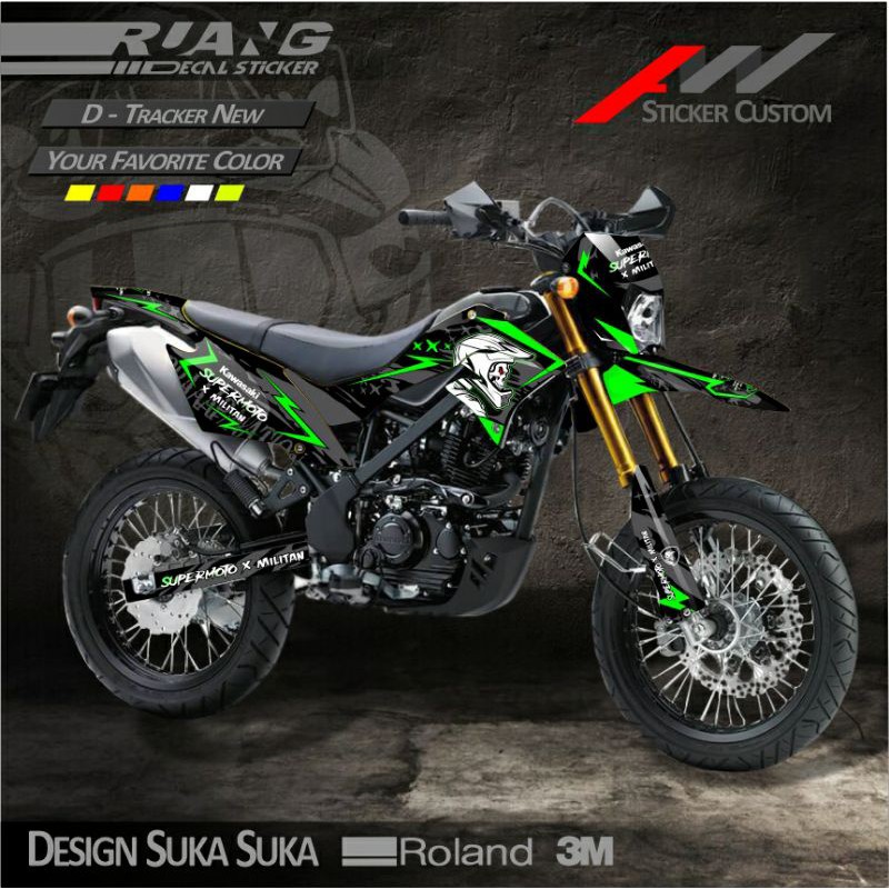 Jual DECAL DTRACKER NEW FULL BODY DESAIN CUSTOM Shopee Indonesia