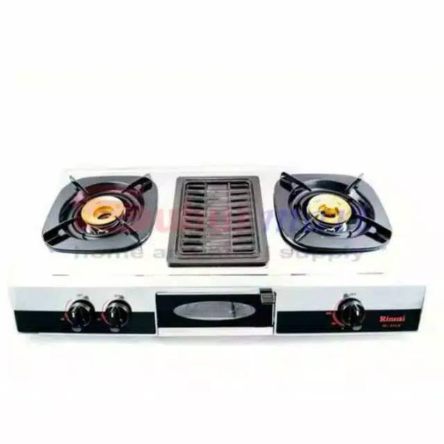 Jual Kompor Gas Rinnai RI 514 A BURNER KUNINGAN BODY STAINLEES API ...