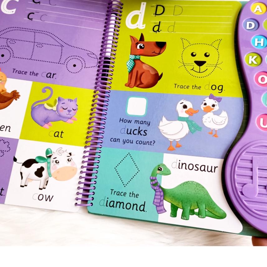 Jual EXCLUSIVE![Hinkler] ABC Sound Book First Steps Write & Wipe ABC
