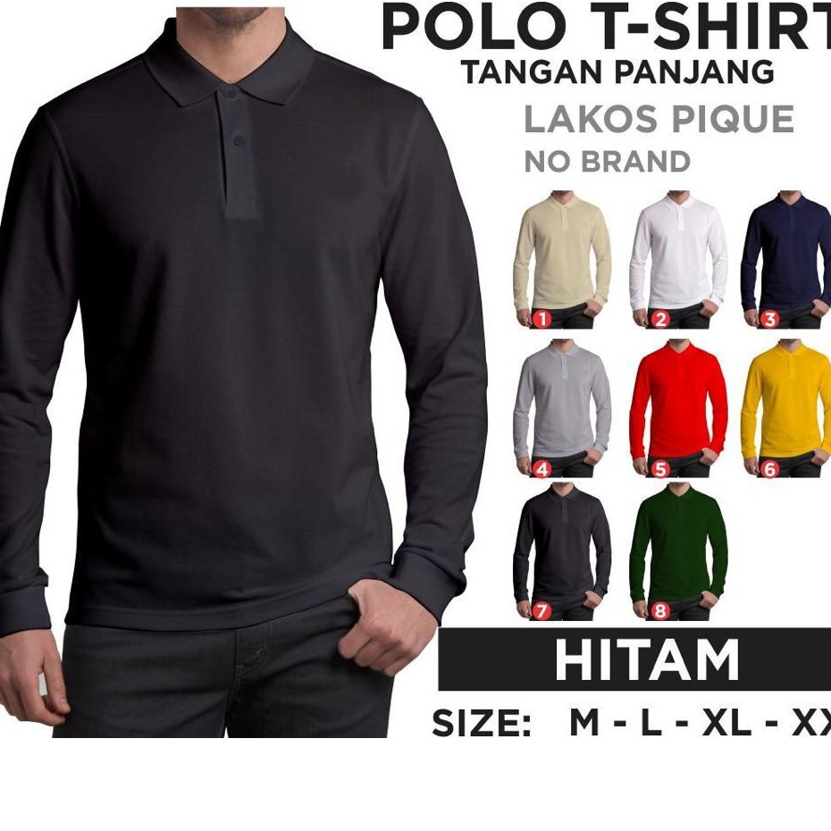 Jual Liso wear - Kaos kerah pria polo shirt panjang | kaos seragam ...