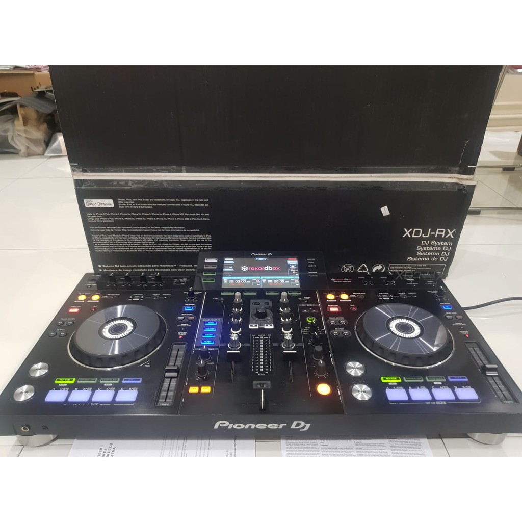 Jual Alat DJ Pioneer XDJ RX Fullset Lengkap Dus & Kitab Controller