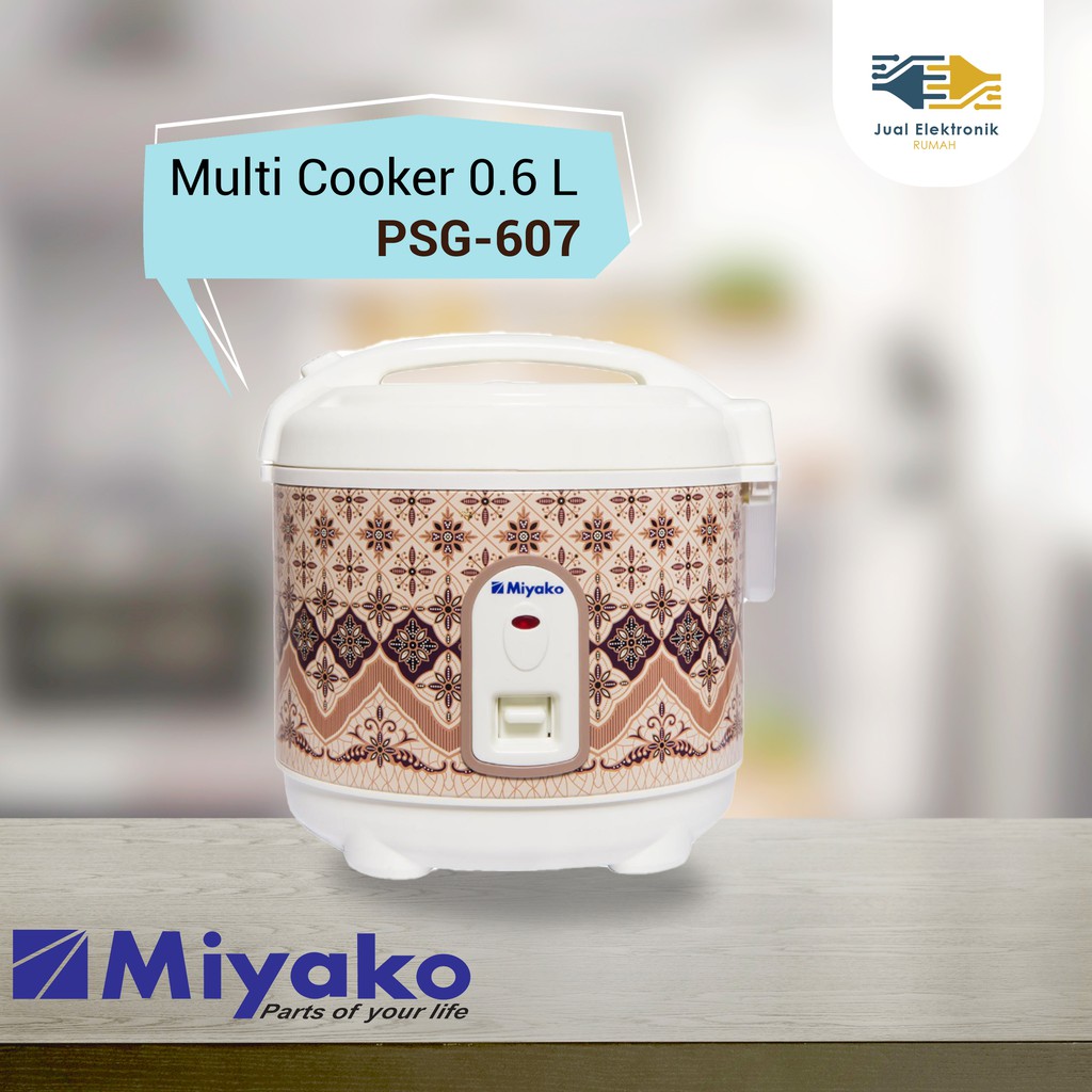 Jual Rice Cooker Mini Miyako PSG607 Hanya Untuk Memasak Paling Laku