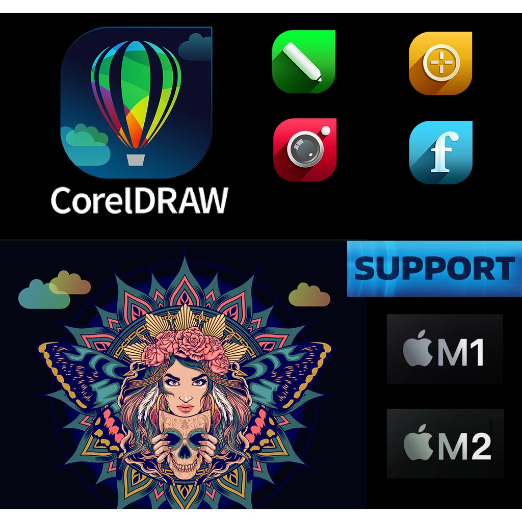 Jual CorelDRAW Corel DRAW Graphics Suite 2022 Full Version (Windows