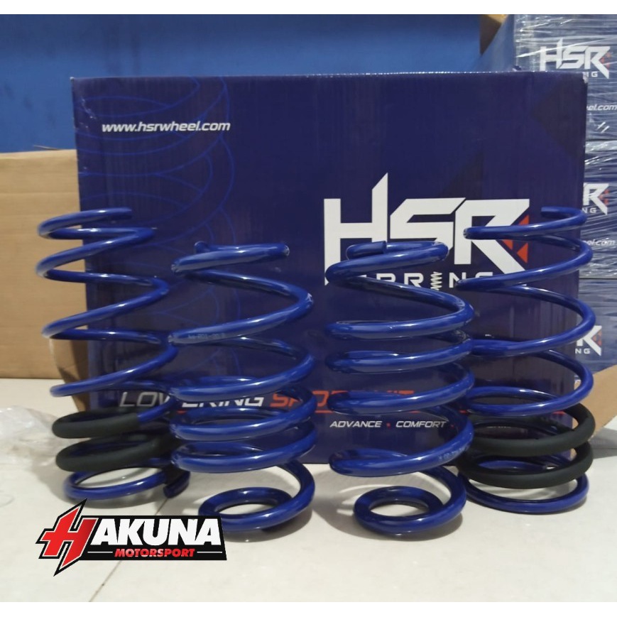 Jual Per Ceper / Lowering Kit HSR Blue Empuk Untuk Mobil INNOVA SOLAR ...