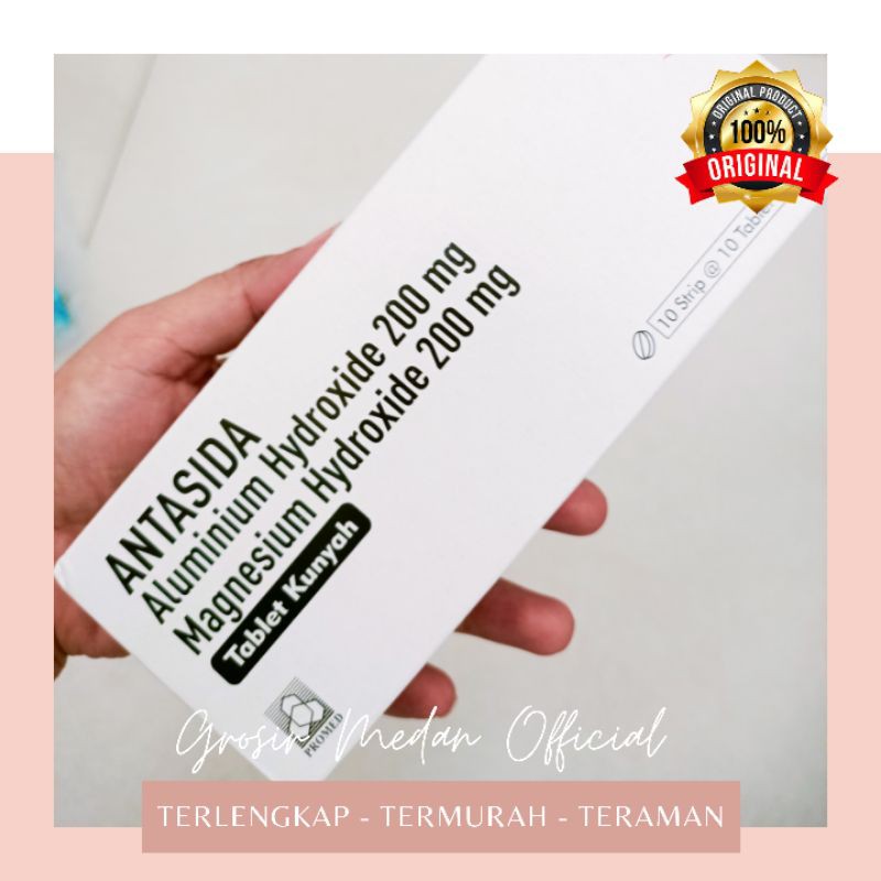 Jual ANTASIDA DOEN PROMED TABLET 400 MG OBAT MAG ASAM LAMBUNG | Shopee ...