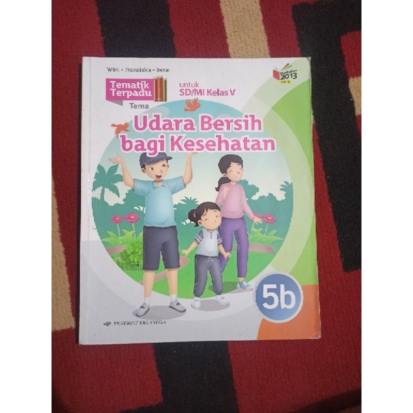 Jual BUKU BEKAS TEMATIK TERPADU KELAS 5 SD JILID 5B ERLANGGA KURIKULUM ...