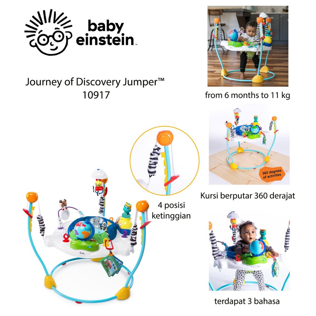 Baby einstein journey of best sale discovery jumper