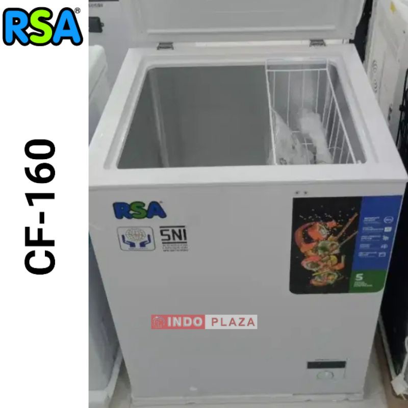 Jual CHEST FREEZER RSA CF-160 150 Liter | Shopee Indonesia