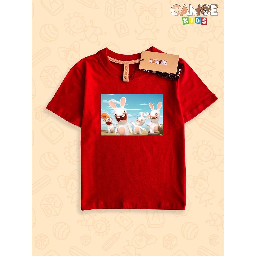 Jual baju kaos anak kids premium rabbids invasion rabbits kelinci ...