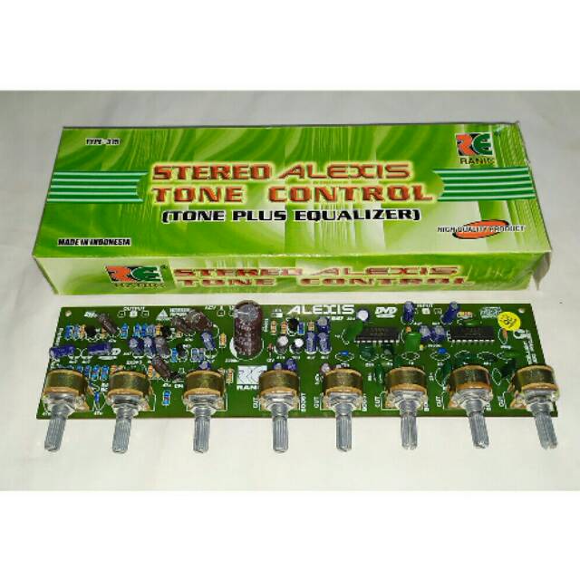 Jual Kit Tone Control Alexis Stereo plus equalizer Shopee Indonesia