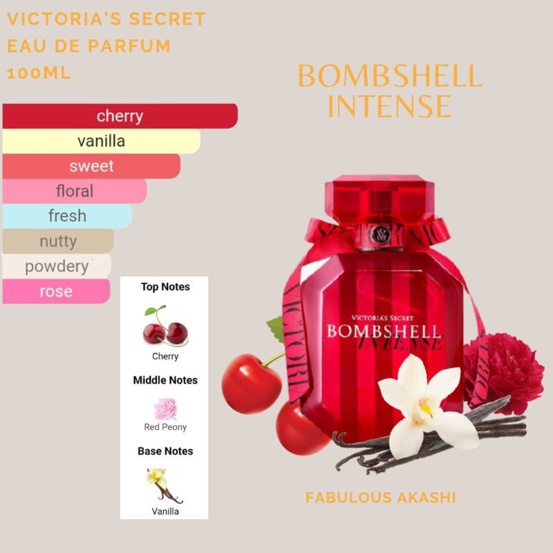 VICTORIA S SECRET BOMBSHELL INTENSE EAU DE PARFUM 100ML