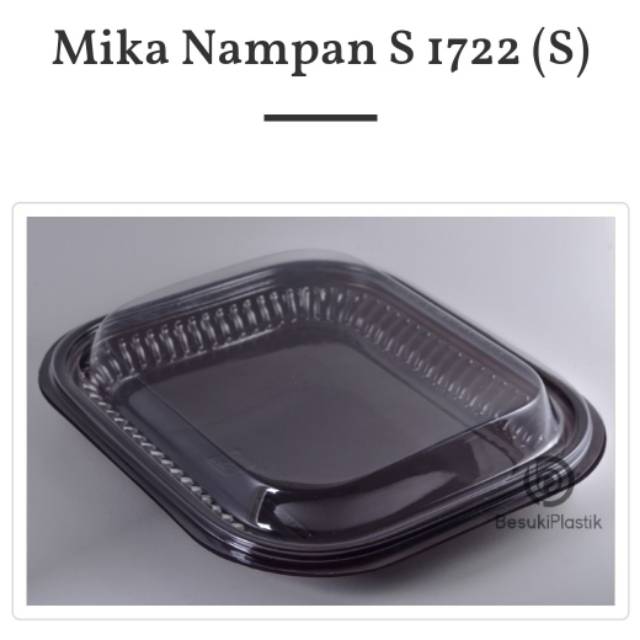 Jual Mika Nampan Kecil S / Mika Nampan 1722 / Mika Tray Kecil / Mika ...