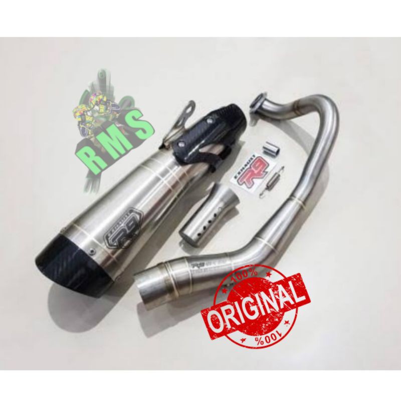 Jual knalpot R9 H2 SS series all New Nmax 2020 knalpot racing Nmax New ...
