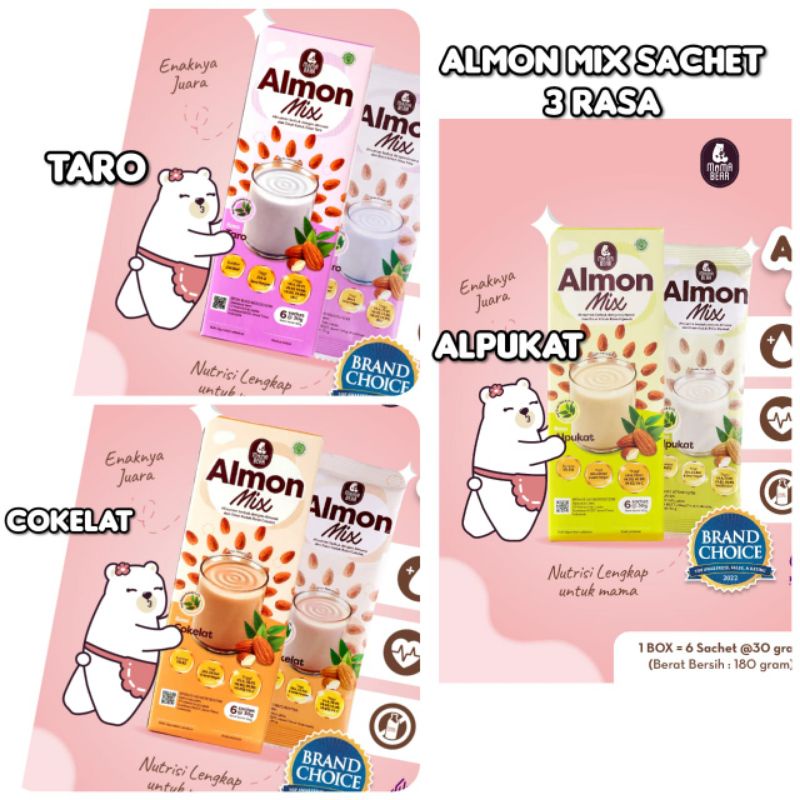 Jual Mamabear Almon Mix Asi Booster Mama Bear Pelancar Asi Almonmix