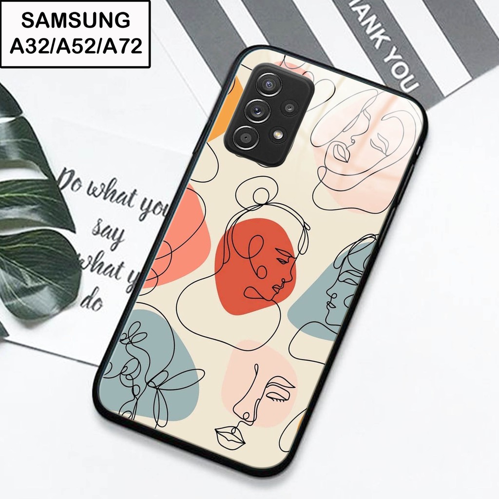 Jual (S95) Sotcase Kaca Samsung A32 A52 A72 (Case Hp) Samsung A32
