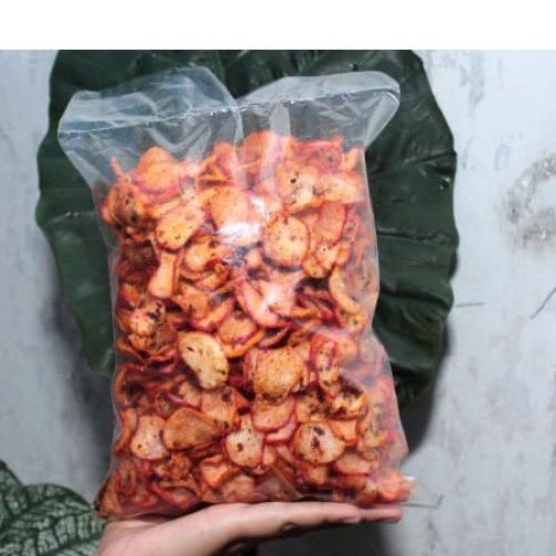 Jual Cod Krupuk Seblak Bantet Pedas Manis Dau Jeruk Berat 500 Gram