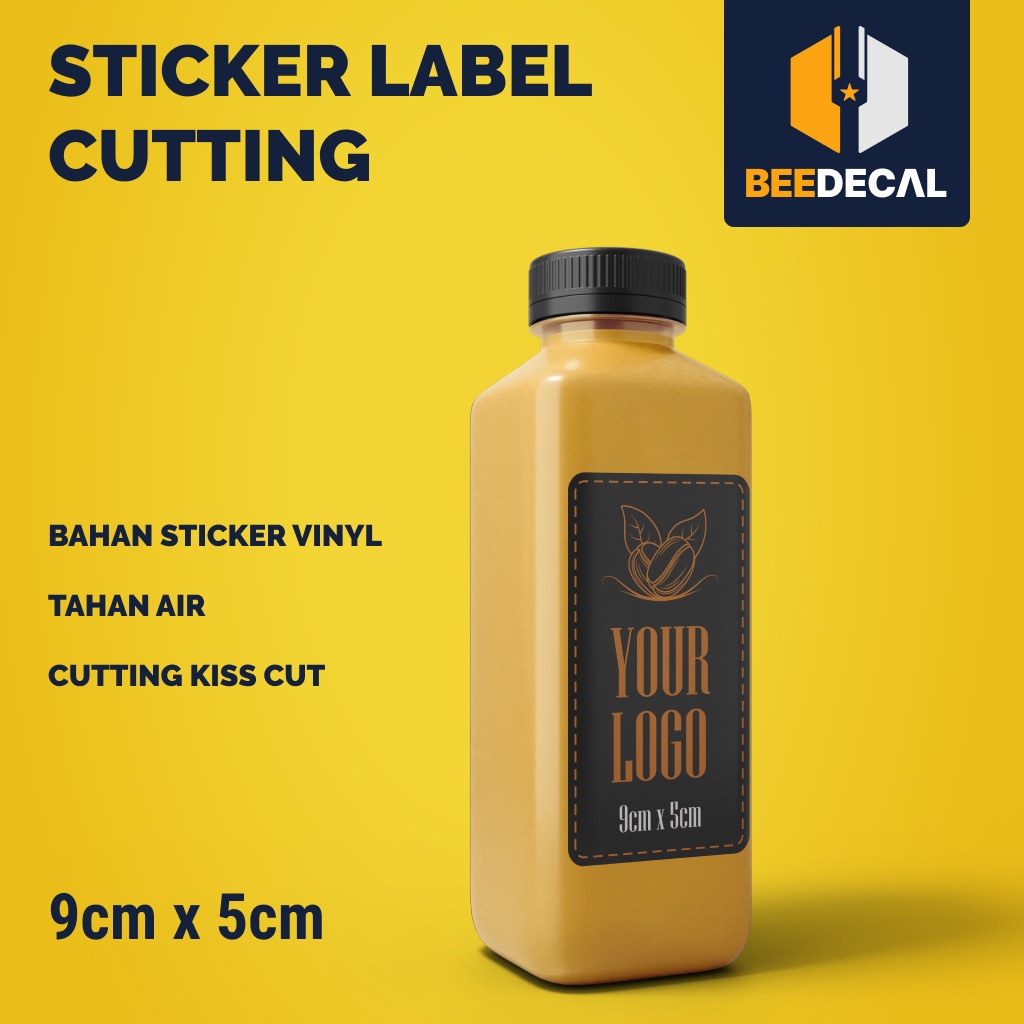 Jual Cetak Print Sticker Label Botol Minuman | BEEDECAL | Shopee Indonesia