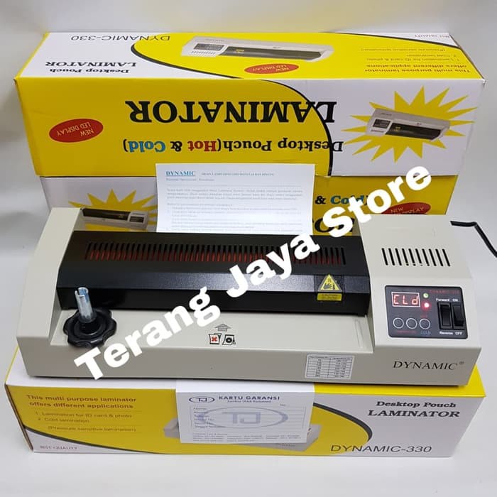 Jual Mesin Laminating DYNAMIC 330 (A3) | Shopee Indonesia