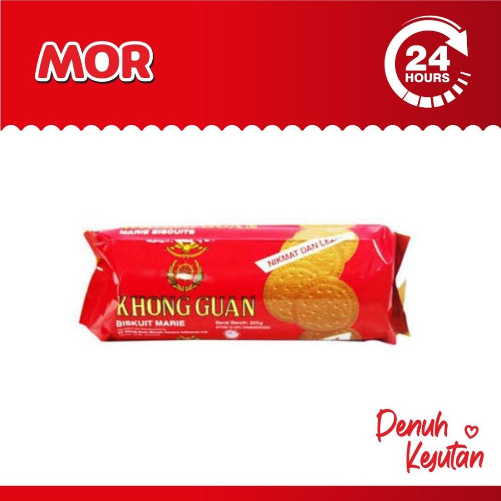 Jual KHONG GUAN Biskuit Marie 225 gr | Shopee Indonesia