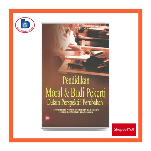 Jual Buku Pendidikan Moral Dan Budi Pekerti Dalam Perspektif Perubahan ...