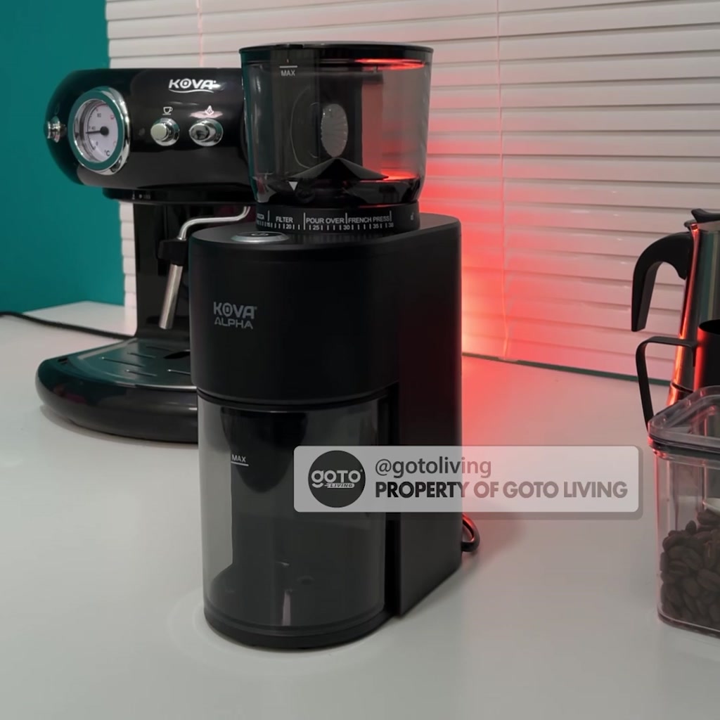 Jual Kova Alpha Coffee Grinder Electric Mesin Giling Biji Kopi Elektrik ...