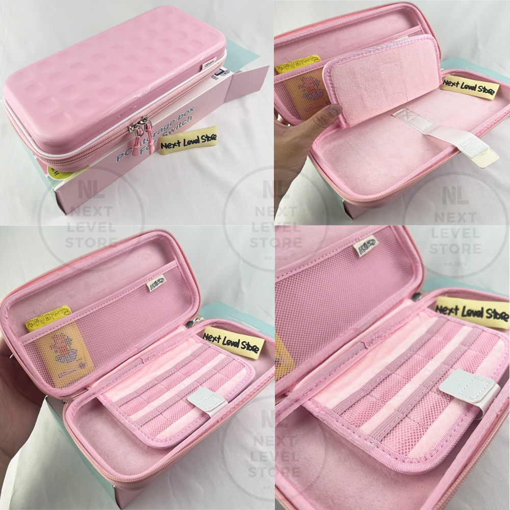 Jual Nintendo Switch V1 V2 OLED Jelly Pouch Bag Carrying Case Tas AKSW ...