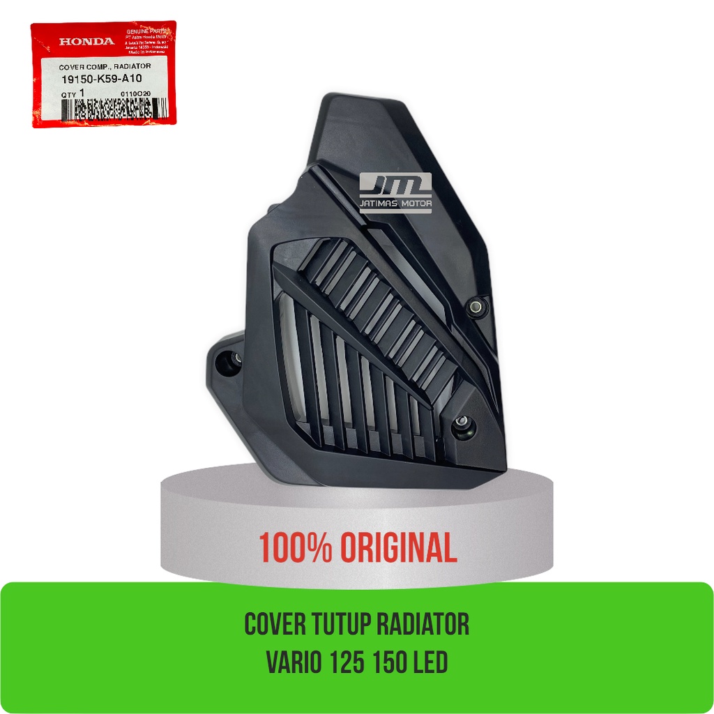 Jual Cover tutup radiator vario 125 150 led 19150-K59-A10 | Shopee ...