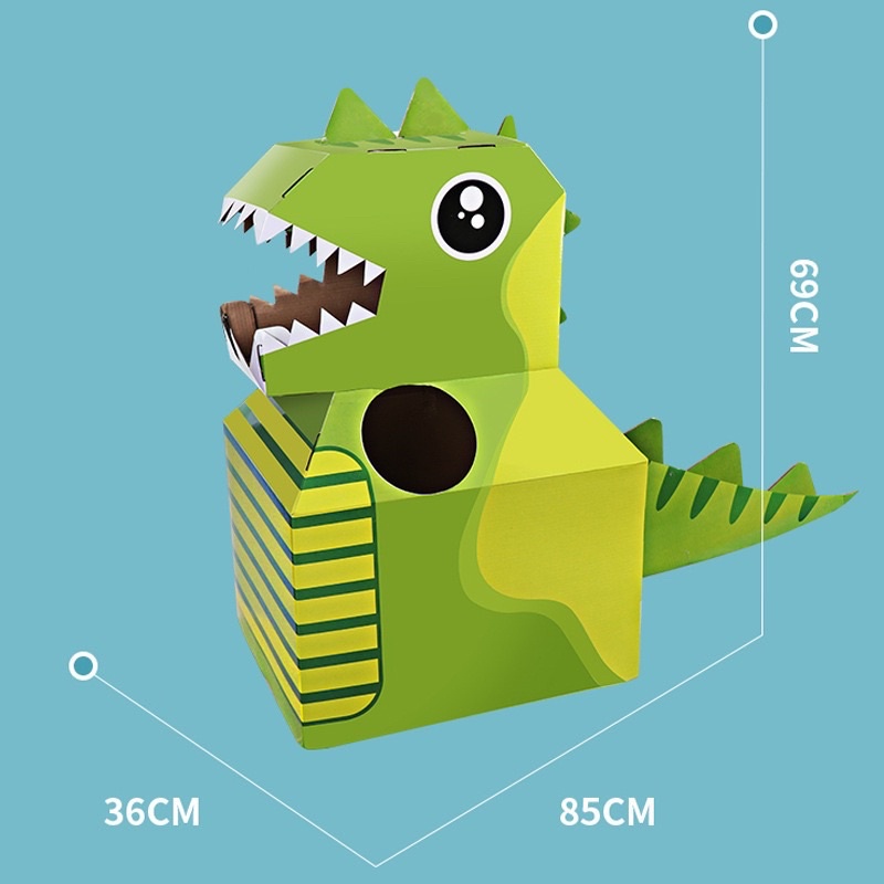 Jual diy cardboard costume kostum karton animals kostum pesawat