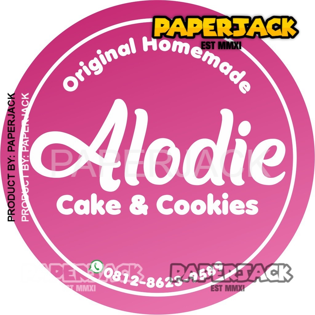 Jual Cetak Stiker Label Kemasan ukuran 7x7 | Shopee Indonesia
