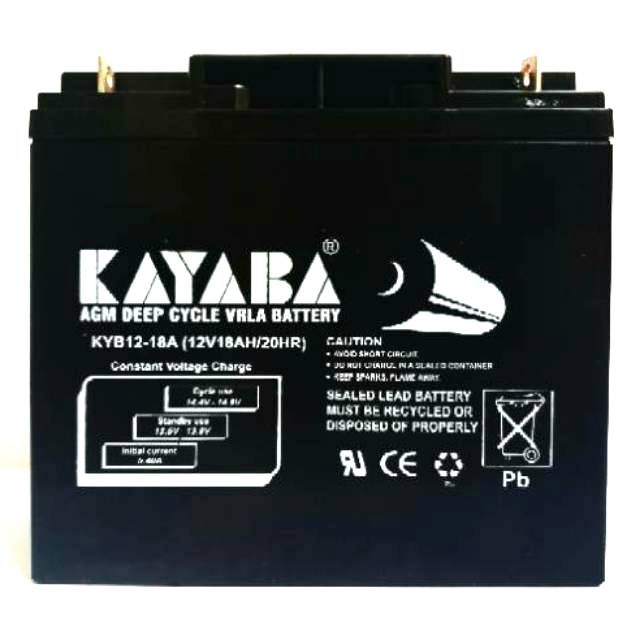 Jual Aki/Baterai(Accu/Battery) Kering(MF) VRLA(UPS) 12V18Ah / 12V 18Ah ...