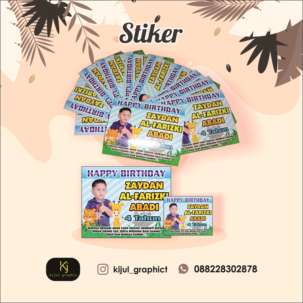 Jual stiker ultah dan label produk | Shopee Indonesia