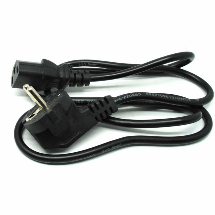 Jual Kabel Listrik Lubang Tiga - 1m | Shopee Indonesia