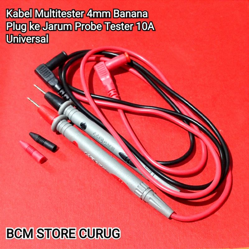 Jual Kabel Multitester Jarum 10A 1000volt / Avometer | Shopee Indonesia