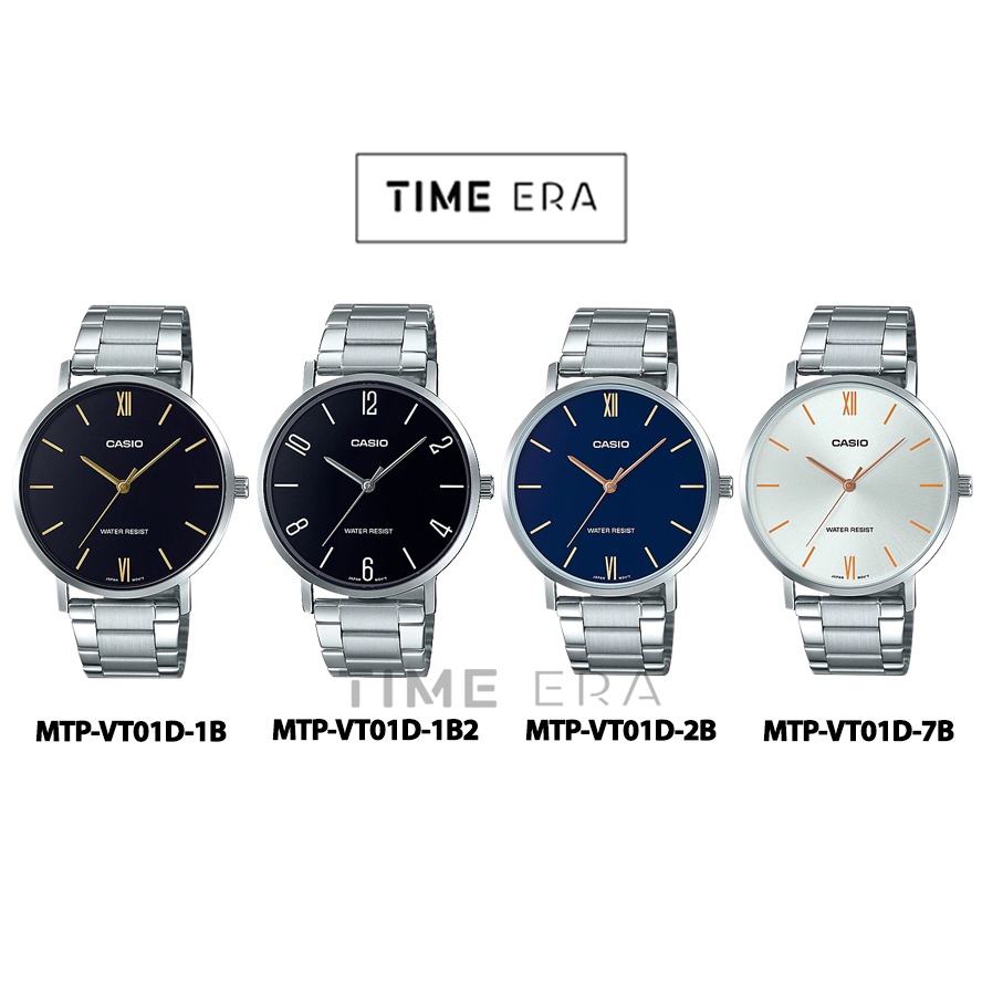 CASIO - Mtp-vt01d-7b Orologio Uomo Al Quarzo