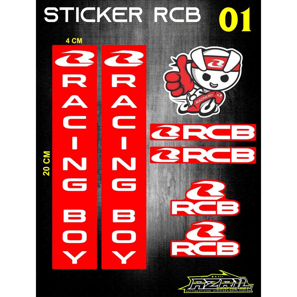 Jual Stiker RCB paket Sticker RCB | Shopee Indonesia