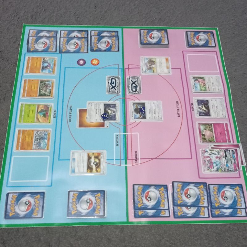 Jual PLAYMATE POKEMON TCG TERMURAH, ALAS BERMAIN POKEMONCARD, PLAYMAT