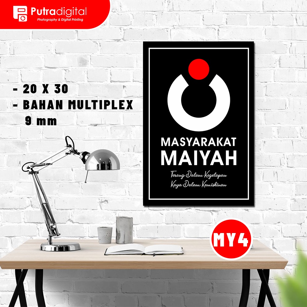 Jual Hiasan Dinding Emha Ainun Najib Poster Caknun Maiyah Nusantara ...