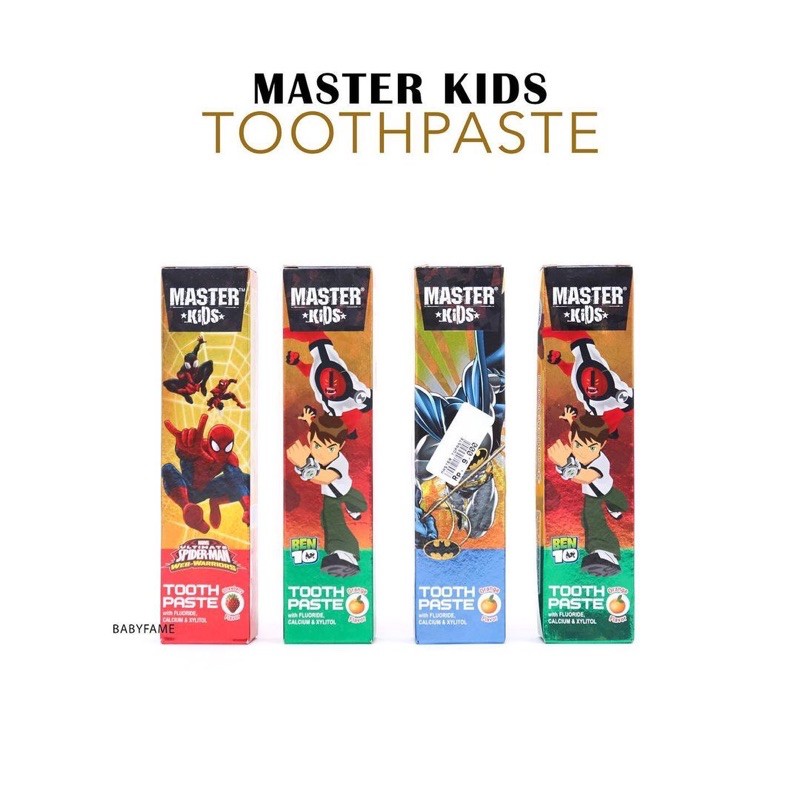 Jual Master Kids ToothPaste | Shopee Indonesia
