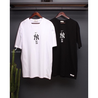 FREE TOPI - NEW PROMO KAOS MLB NY NEWYORK HITAM SABLON DEPAN BELAKANG  TERBARU KAOS DISTRO BANDUNG T-SHIRT PRIA MAUPUN WANITA KAOS TRENDY 2022