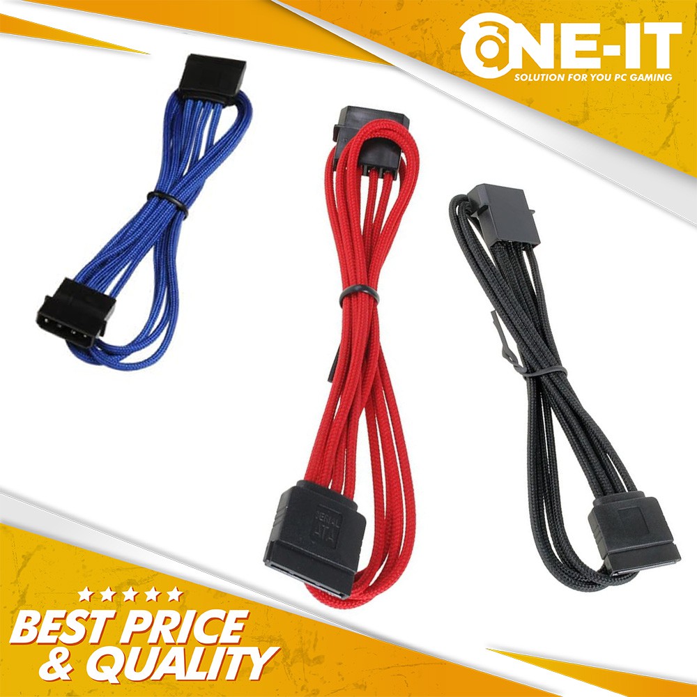 Roline SATA Power Extension Cable - 30cm Male To Female Connector