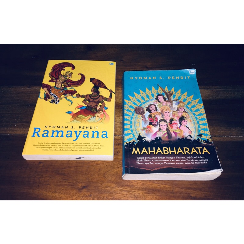 Jual Buku Novel, RAMAYANA & MAHABHARATA | Shopee Indonesia