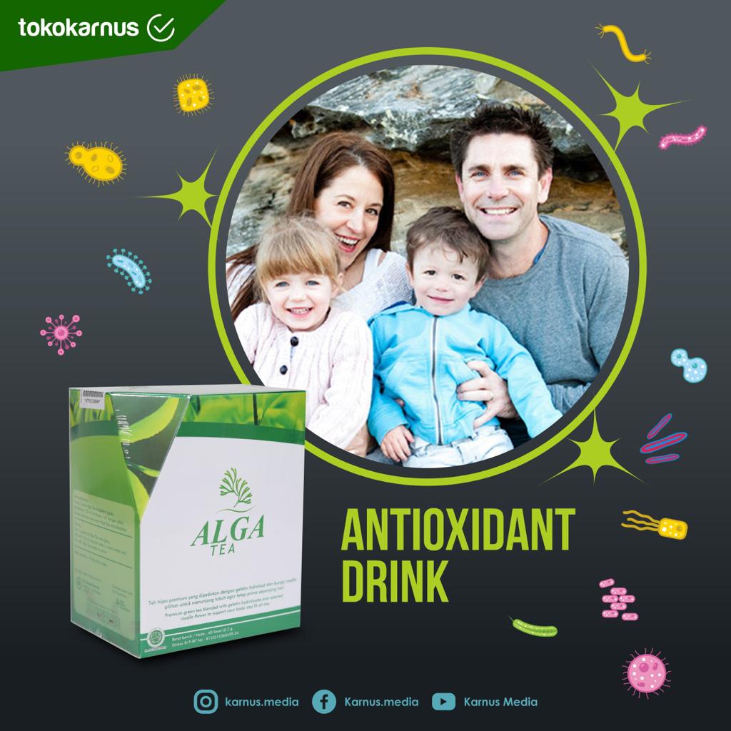 ALGA TEA l  AT Karnus Antioksidan tinggi untuk kanker/tumor, imunitas,dll