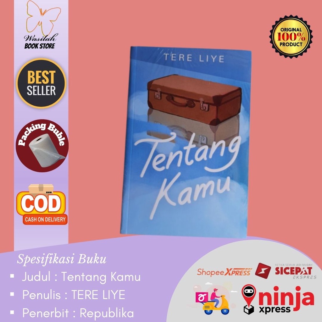 Jual Tentang Kamu - Tere Liye |Novel |New Cover |Buku Original ...